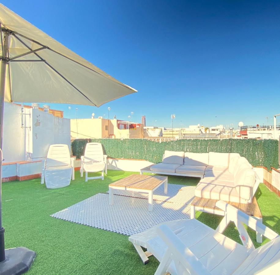 Top-Notch Downtown House With Private Rooftop Terrace And Parking Opt Sevilla Dış mekan fotoğraf